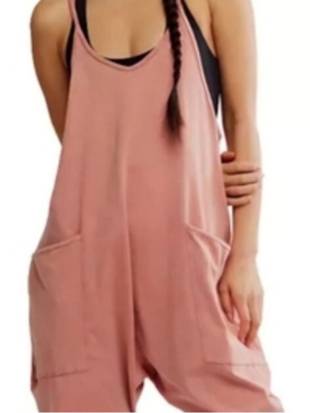 NWT FP Movement by Free People Hot Shot Onsie In Petal Mauve, NWT, medium - Picture 3 of 4